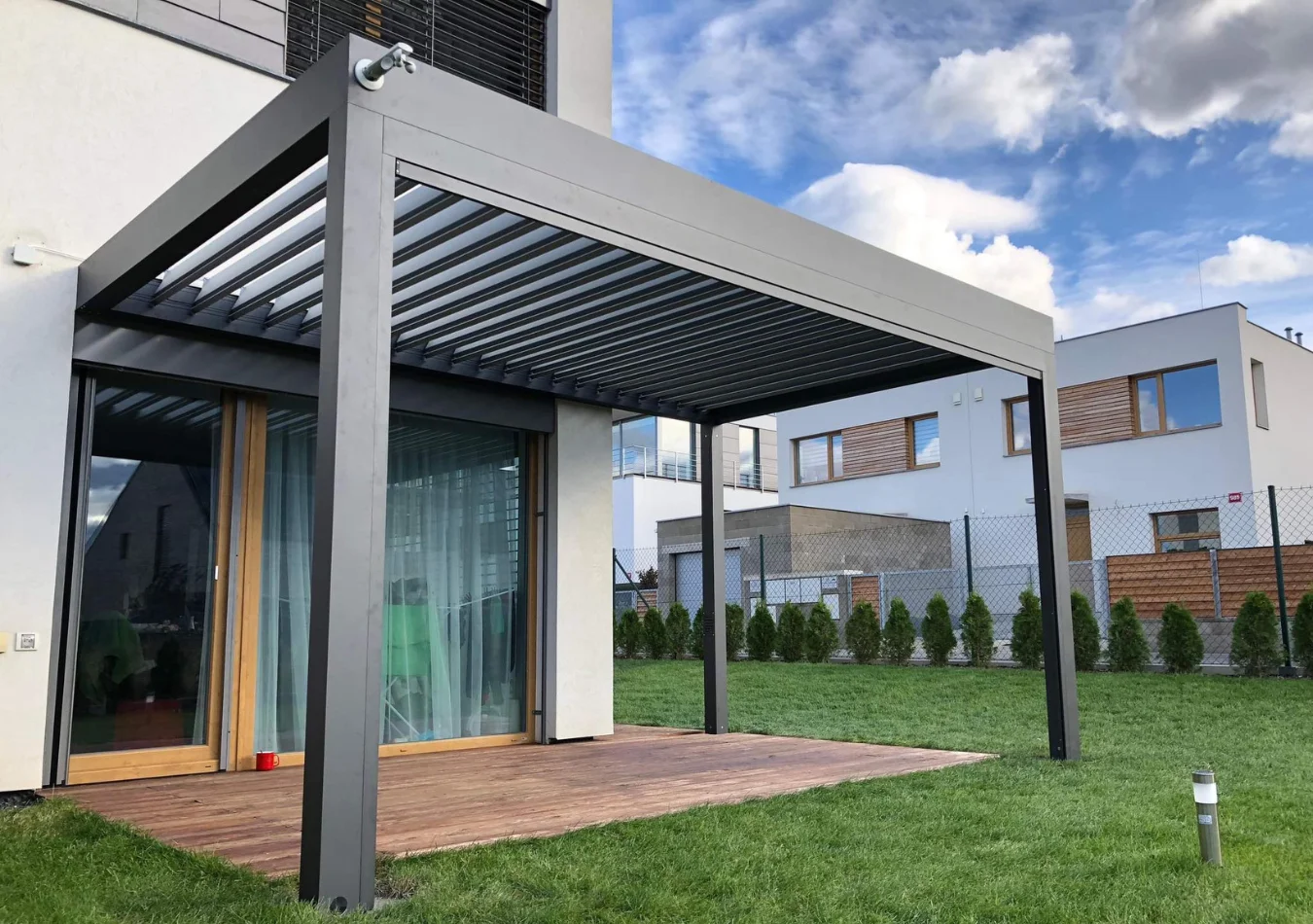Hliníková pergola